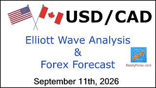 USD CAD Elliott Wave Analysis | Forex Forecast | September 11 2026 | USDCAD Analysis Today