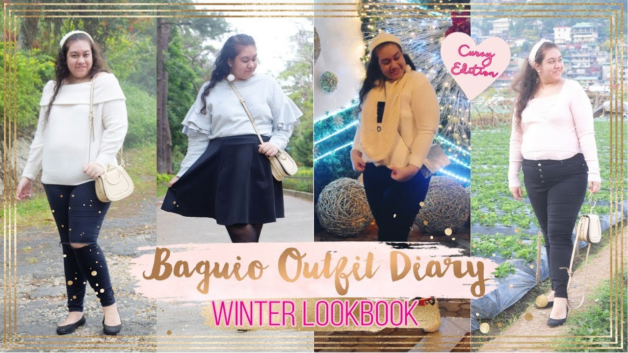 Baguio Outfit Diary // Curvy Winter Lookbook