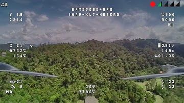 Testing Inav 4.1 Canvas Mode on HDZero Whoop Board (Foxeer DigiSight V1 Camera)