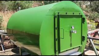 Customer review of Series III mobile pyrolysis unit.