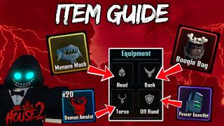 COMPLETE ITEM GUIDE in The House 2 TD on Roblox screenshot 3