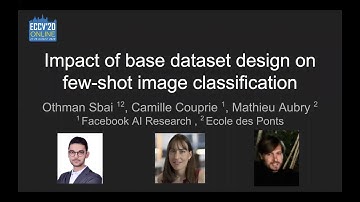 (ECCV 2020) Impact of base dataset design on few-shot image classification - Long Presentation