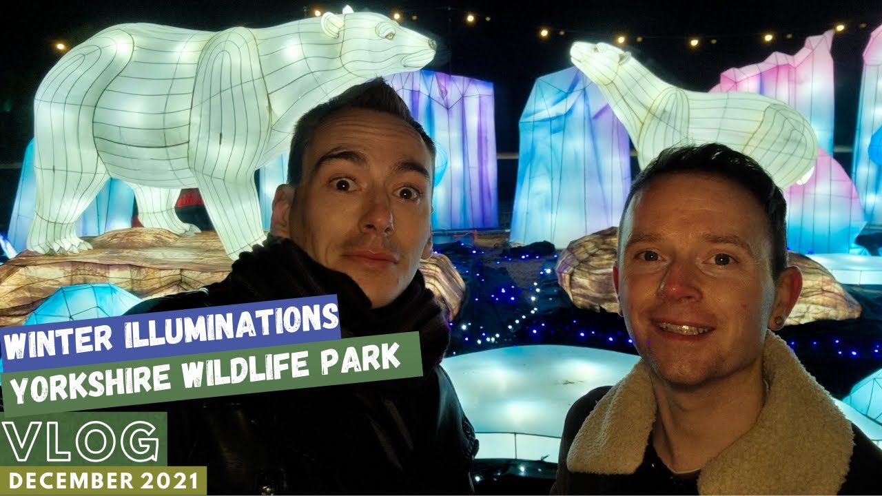 Yorkshire Wildlife Park Winter Illuminations 2021 YouTube