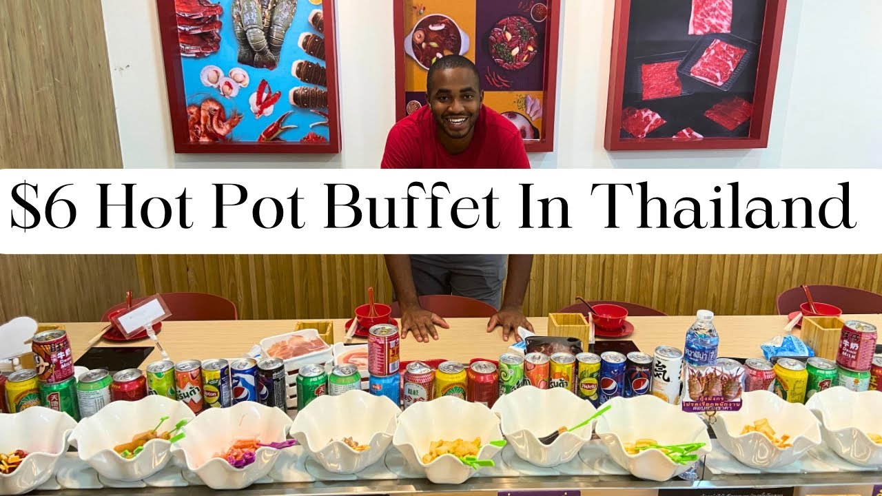 6 HOT POT BUFFET In Bangkok, Thailand Cheap Hot Pot buffet