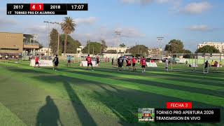 P2017 vs P2018 - FECHA 3 - CAMPEONATO EX ALUMNOS PRG