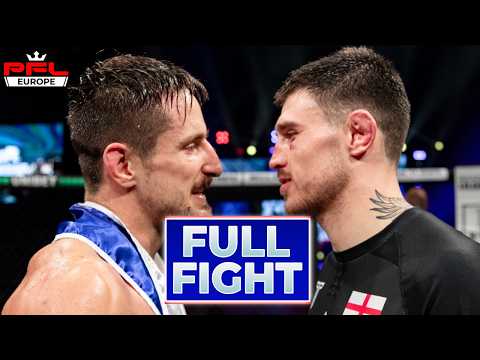 COMEBACK CHAOS! | Jakub Kaszuba v Connor Hughes | Full Fight | NO COMMS | PFL Europe