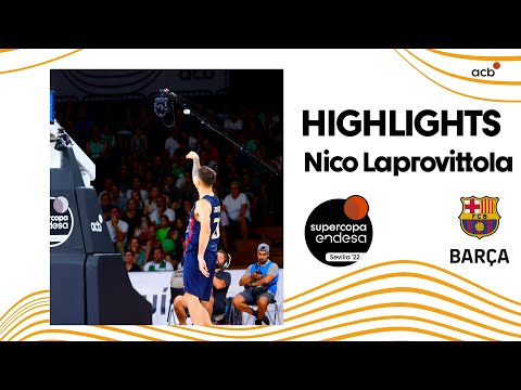 Nico Laprovittola, de récord: ¡7 triples! | Supercopa Endesa 2022