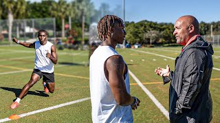 I GOT INVITED TO TRAIN FOR THE NFL COMBINE.. (NFL COACHES GIVE ME ADVICE)