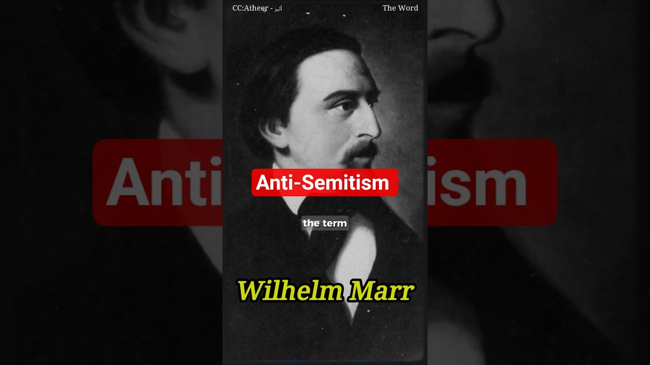 Why does antisemitism mean not only discrimination against Jews but also against Muslims? #history