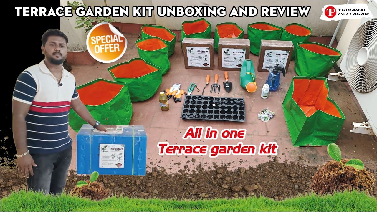 Best place to buy terrace garden kit Online Maadi thottam kit
