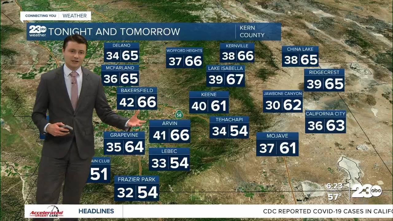 23ABC Evening weather update November 15, 2022 - YouTube