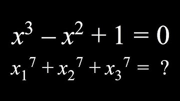 Sum of The Seventh Powers of The Roots of A Cubic