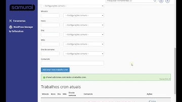 Como Instalar Cron Jobs no cPanel usando o Painel Web Pro