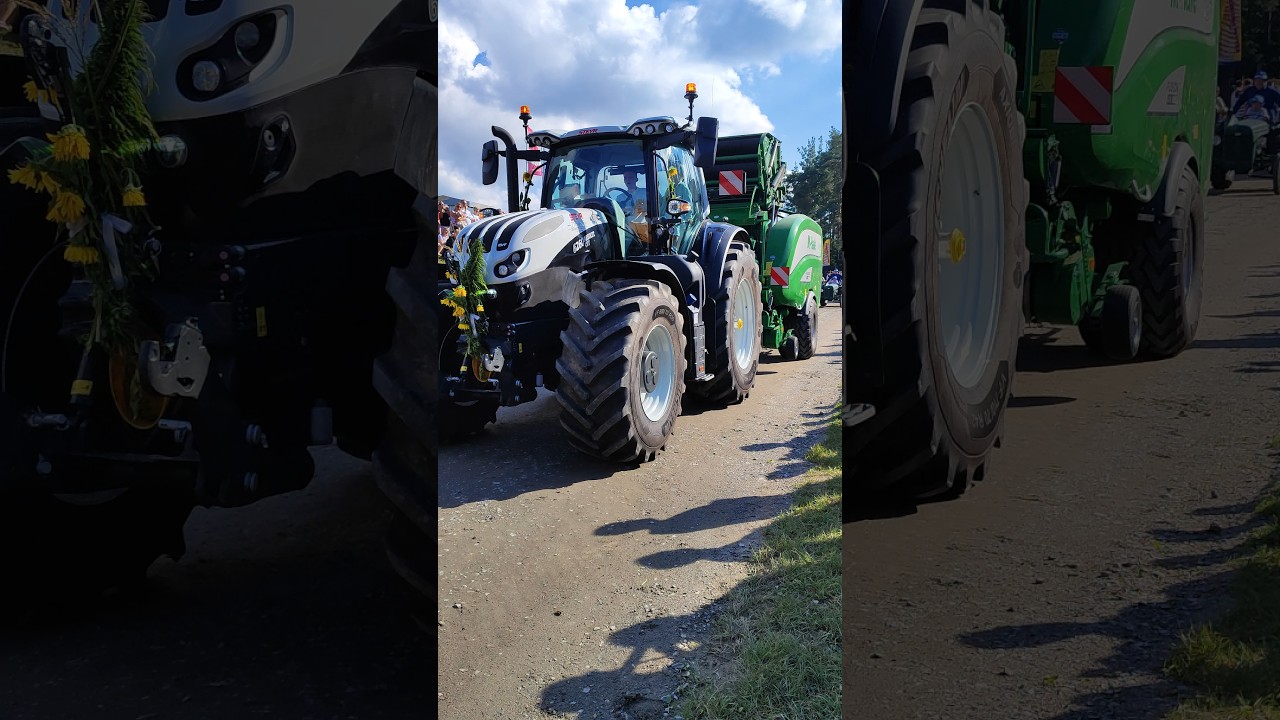 Steyr z prasą rolującą McHale