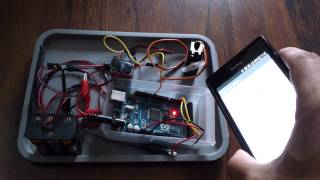 Arduino bluetooth test with Android and servo News