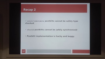 DConf 2019: Introducing the D Copy Constructor -- Razvan Nitu