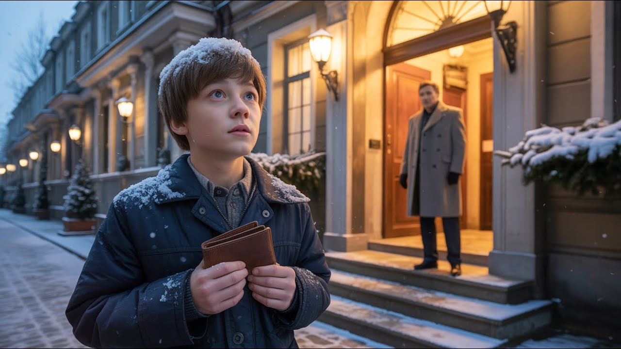 W wigilijną noc chłopiec oddał zgubiony portfel… nie wiedząc, że należał do najbogatszego w kraju