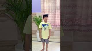 Vardaan’s Balance & Focus Activity | Class 1 Fun Learning ✨ #focus #mindblock #braintraining