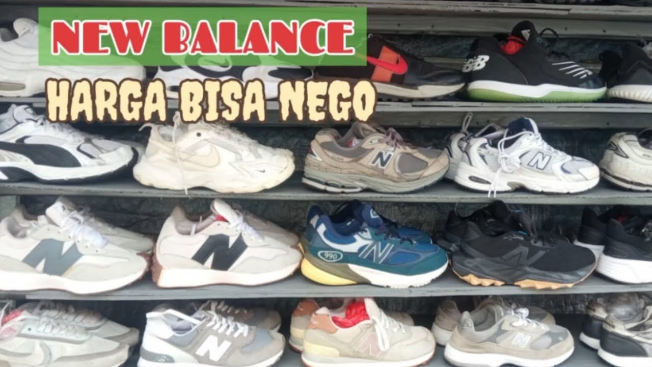 SEPATU SECOND BERKUALITAS ‼️NEW BALANCE ‼️ HARGA BISA NEGO ‼️LAPAK SEPATU BABE .