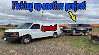 Towing A Full Size Truck with my Chevy Express Van! GMC Savana! Towing A Truck With A Van!