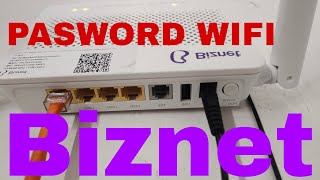 CARA GANTI PASSWORD WIFI BIZNET | TERBARU 2023