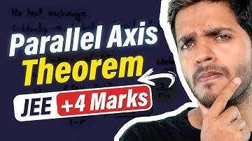 Parallel Axis Theorem with PYQs #jee #neet Vikrant Kirar