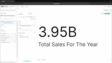 Apache Superset: How to Create Big Numbers in Apache Superset