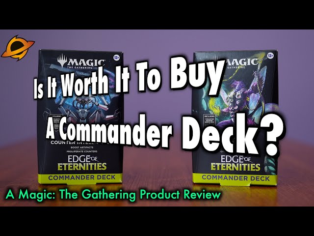 mtg commander deck edge of eternities Magic: The Gathering - you will receive a version at random between 2 models Wizards of The Coast Magic: