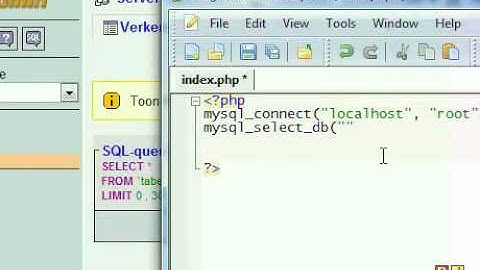 php tutorial database deel1 (nl)