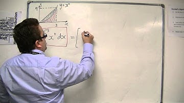 AQA Core 1 8.07 A Trickier Example of finding an Area using Integration