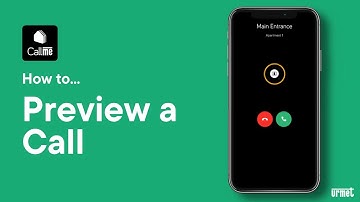 How to Preview a Call Before Answering - Urmet CallMe App