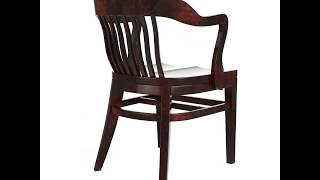 3D product spin of Bank of England Chair by Gunlocke