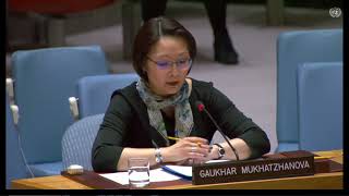 VCDNP Programme Director Gaukhar Mukhatzhanova Addresses the UN Security Council