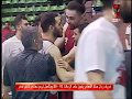 لاعبى الزمالك تشتبك مع لاعبى الاهلى عقب الخسارة بكأس مصر لكرة السلة 