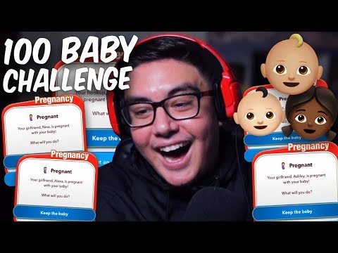 I THINK WE BROKE A RECORD WITH THIS 100 BABY CHALLENGE IN BITLIFE | Bitlife ( Life Simulator)