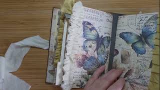 Butterflies and Blooms Journal Flip through ( no talking )