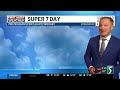 Super 7 Day First Alert Forecast: Thursday, June 25, 2026