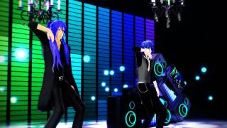 【MMD】KAITO and Gakupo - Spinal Fluid Explosion Girl