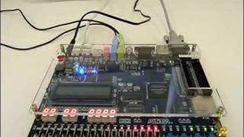 DE2 Input Audio Magnitude Visualization