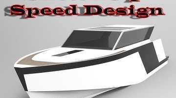SketchUp Boat Speed Design