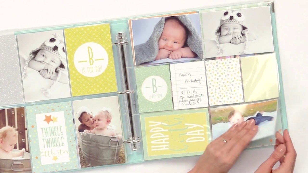 What's in the Box? Baby Boy Easy Albums™ | Scrapbook.com Exclusive memory book craft ragnarok mobile