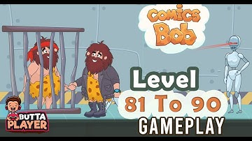 Comics Bob - Puzzle Game All Levels 81 - 90 ⛳ Android Gameplay Walkthrough