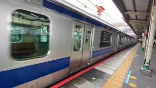 常磐線E531系0番台K416松戸駅発車