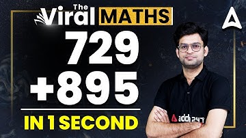Viral Math | Learn Tricks in one Second with Navneet Tiwari