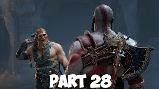 GOD OF WAR 4 PS4 - Walkthrough Gameplay Part 28 - Magni & Modi Boss Fight