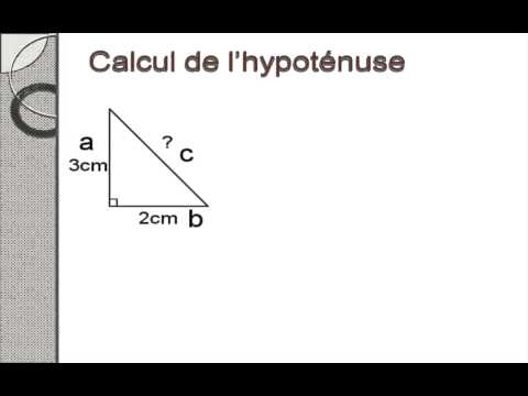 Vídeo: Com Es Calcula La Longitud De La Pota D’un Triangle Rectangle