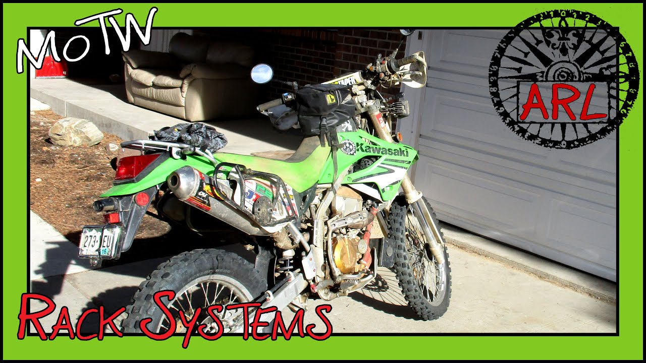 A Guide to Tail and Side Racks on Dual Sport Motorcycles MOTW YouTube