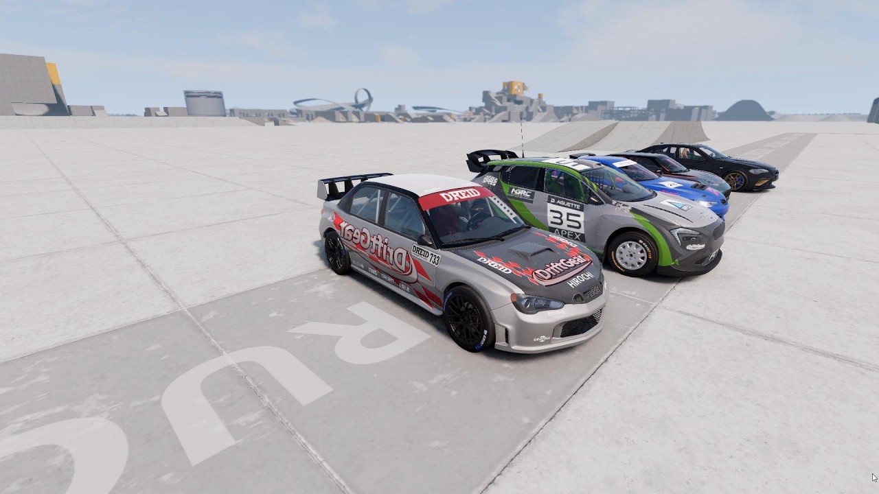 Lanzando coches a través de un agujero