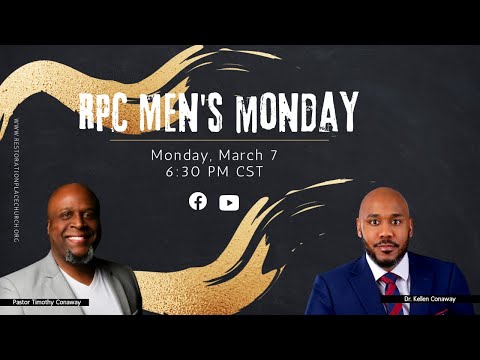 Men's Monday: Join The Discussion On Legacy