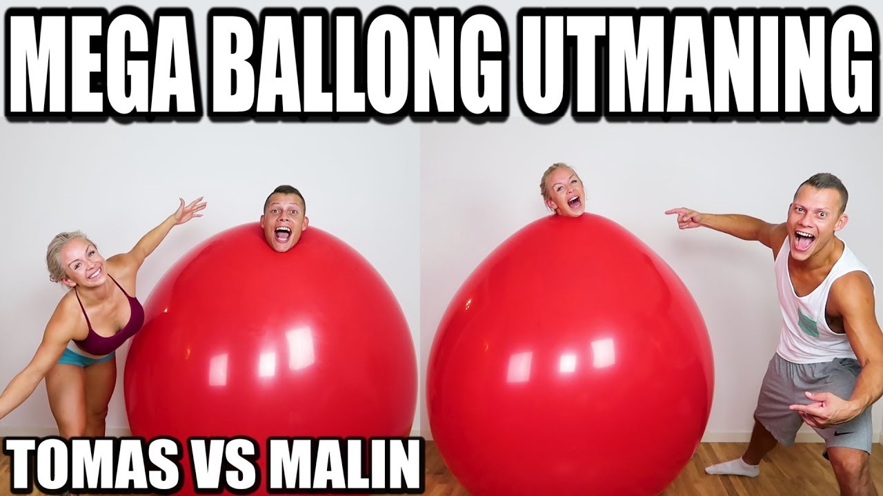 MEGA BALLONG UTMANING *ÖVER 180CM HÖG*